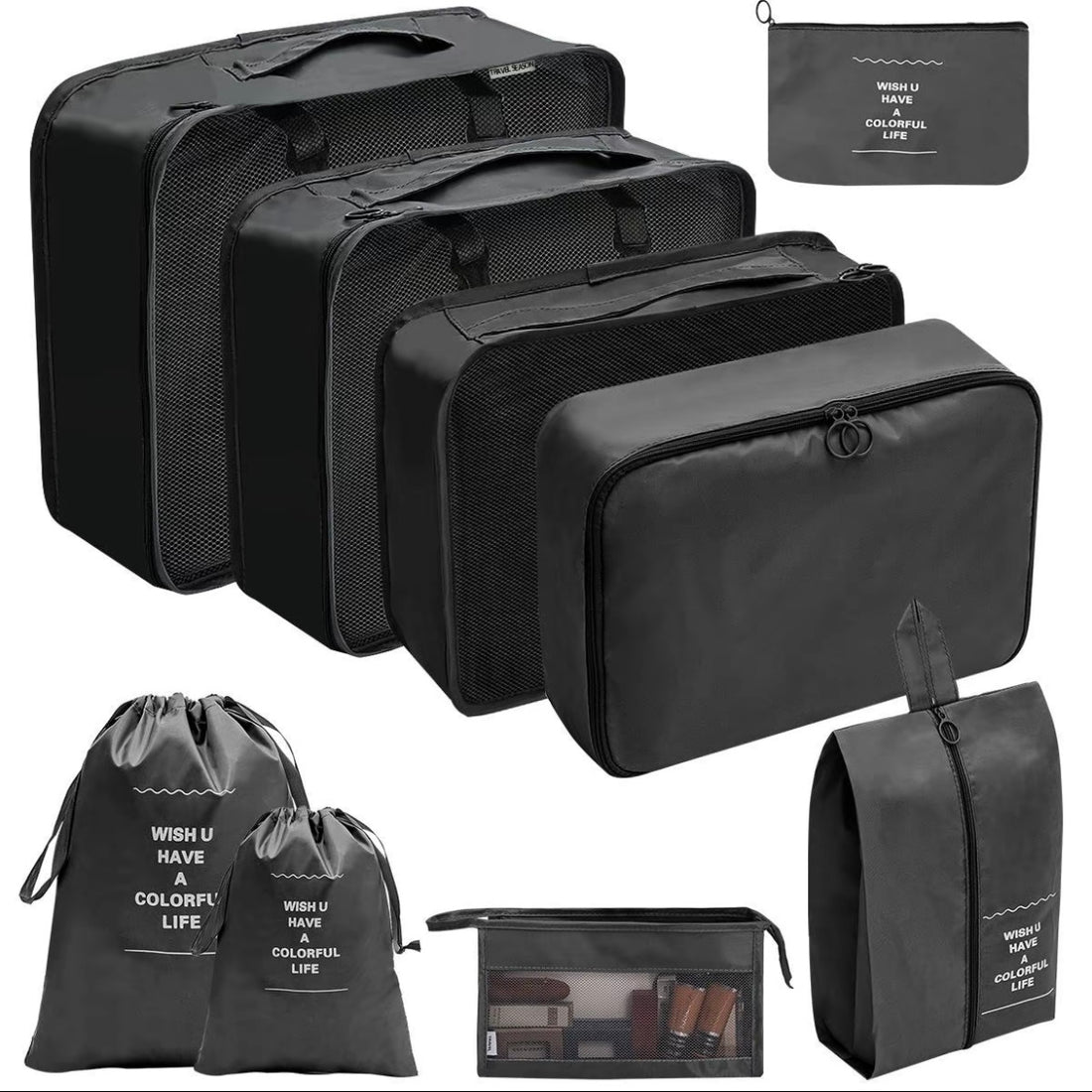 Travel Organizers 10/9/8/7 Pcs